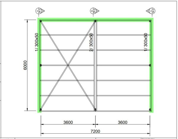 Spacious Lean-To Shed - 2 Bay, 7.2m x 6m - Image 2