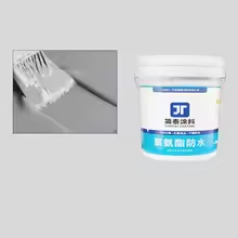 Waterproof Coating Liquid – Waterborne Polyurethane Roof Sealant(Grey)