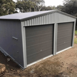 Steel Frame Garage (12m x 5m) – Tailored Color Option