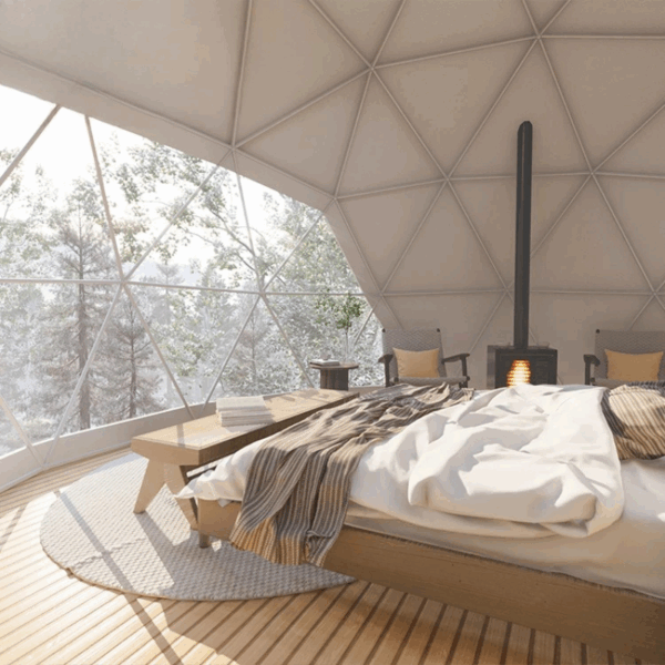 6m Geodesic Dome Tent – Spacious 28.26m² Floor | All-Weather Outdoor Shelter - Image 4