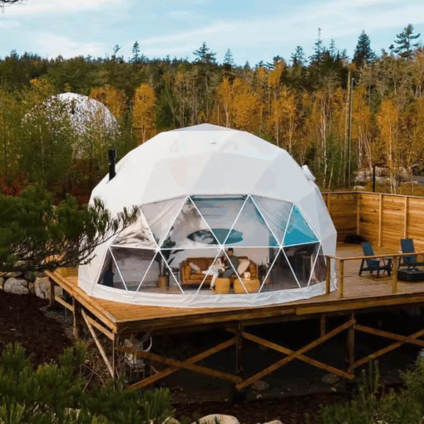 6m Geodesic Dome Tent – Spacious 28.26m² Floor | All-Weather Outdoor Shelter - Image 8