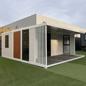 Expandable Portable Cabin with Deck