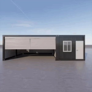Sturdy Storage Cabin with Easy-Access Roller Door