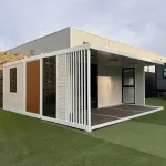 Expandable Portable Cabin with Deck