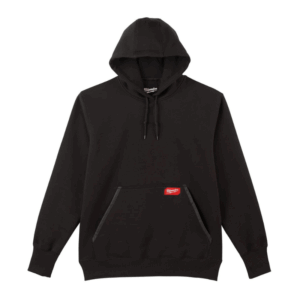 Heavy Duty Pullover Hoodie Black - S